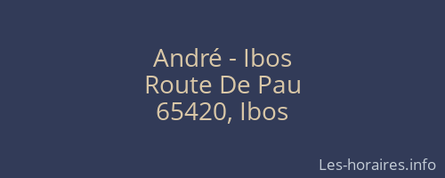 André - Ibos