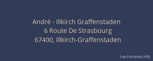André - Illkirch Graffenstaden