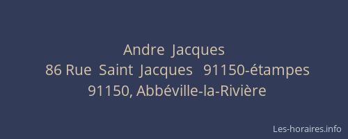 Andre  Jacques