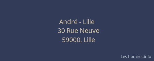 André - Lille