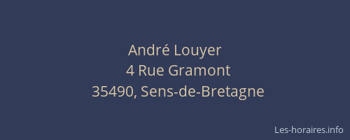 André Louyer