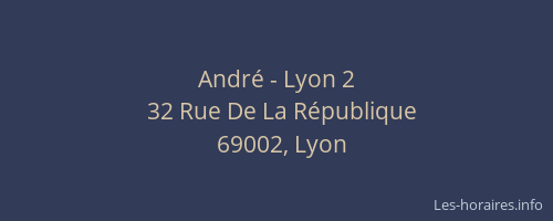 André - Lyon 2