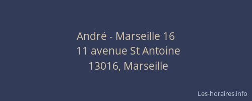 André - Marseille 16