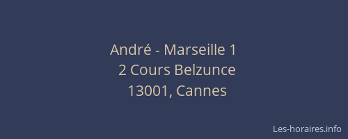 André - Marseille 1