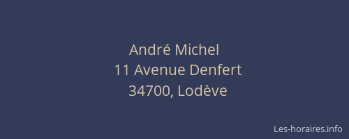 André Michel