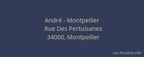 André - Montpellier