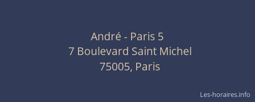André - Paris 5