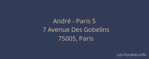 André - Paris 5