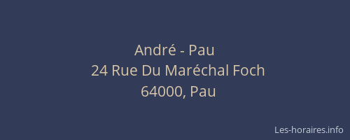 André - Pau