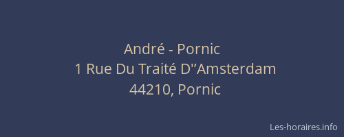 André - Pornic