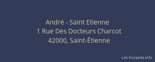 André - Saint Etienne