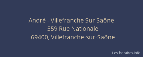André - Villefranche Sur Saône