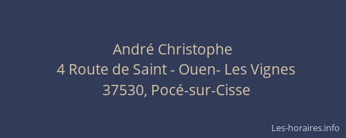 André Christophe