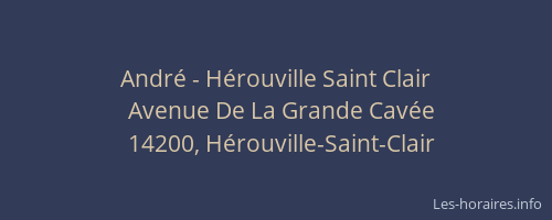 André - Hérouville Saint Clair