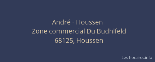 André - Houssen