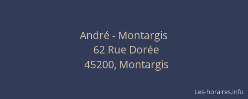 André - Montargis