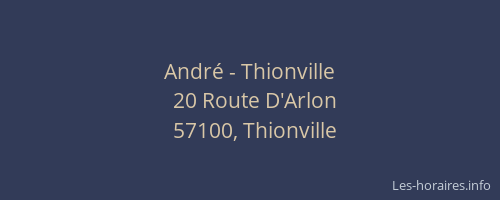 André - Thionville
