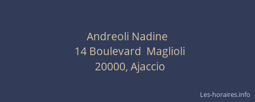 Andreoli Nadine