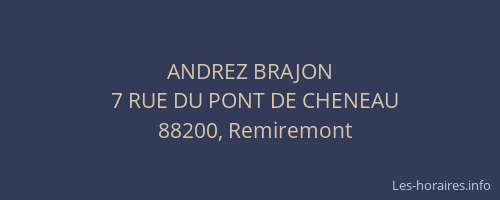 ANDREZ BRAJON