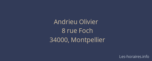 Andrieu Olivier