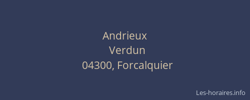 Andrieux