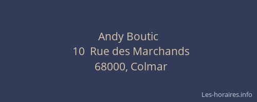Andy Boutic