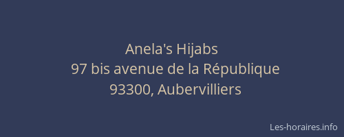 Anela's Hijabs