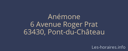 Anémone