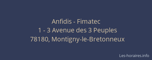 Anfidis - Fimatec