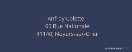 Anfray Colette