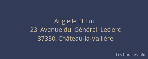 Ang'elle Et Lui