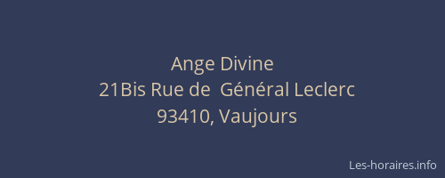 Ange Divine