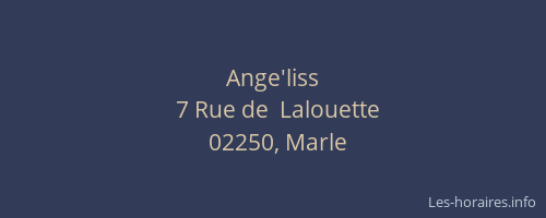 Ange'liss