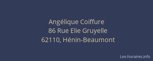 Angélique Coiffure