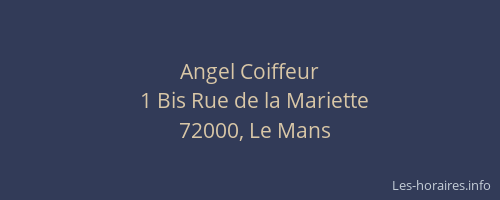 Angel Coiffeur