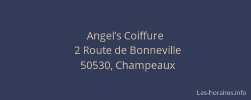 Angel's Coiffure