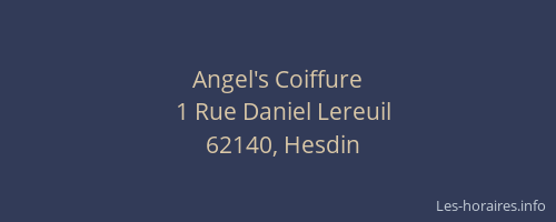 Angel's Coiffure