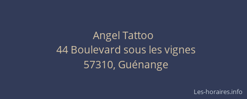 Angel Tattoo