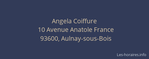 Angela Coiffure
