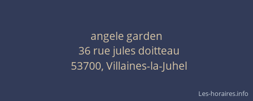 angele garden