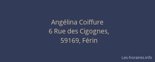 Angélina Coiffure