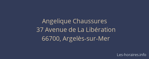 Angelique Chaussures