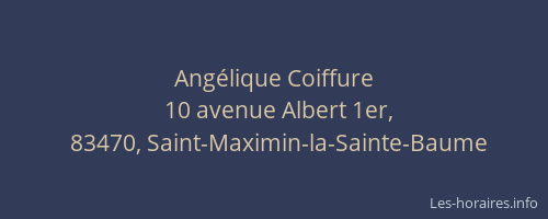 Angélique Coiffure