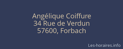 Angélique Coiffure