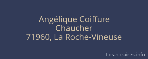 Angélique Coiffure
