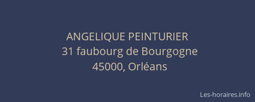 ANGELIQUE PEINTURIER