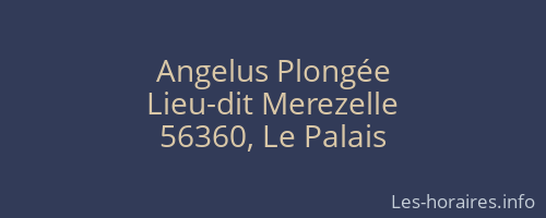Angelus Plongée