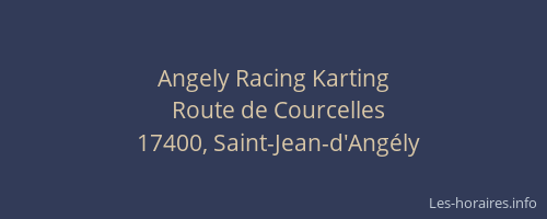 Angely Racing Karting