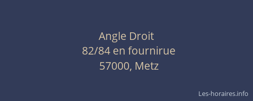 Angle Droit