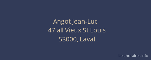 Angot Jean-Luc